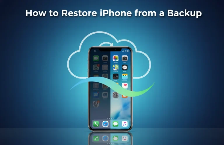 how to restore iphone from a backup