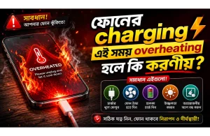 ফোনের charging এর সময় overheating হলে কী করণীয়