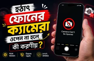 হঠাৎ ফোনের ক্যামেরা ওপেন না হলে কী করণীয়