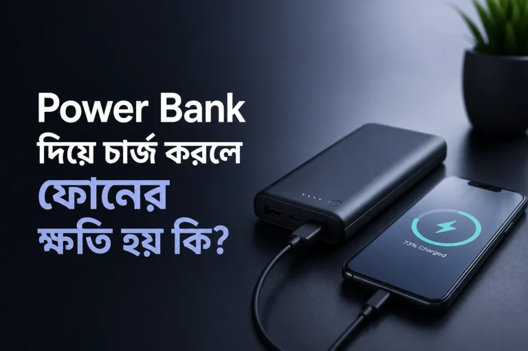 Power Bank দিয়ে চার্জ করলে ফোনের ক্ষতি হয় কি?